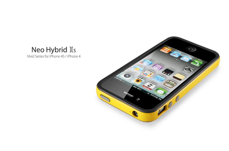 SGP Neo Hybrid 2S Vivid Series Case [Reventon Yellow] for Apple iPhone 