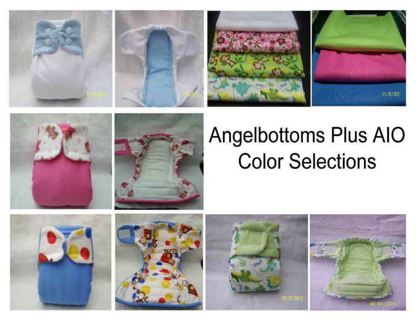   Plus AIO cloth diaper/nappy, zorb,terrycloth, terry microfiber  