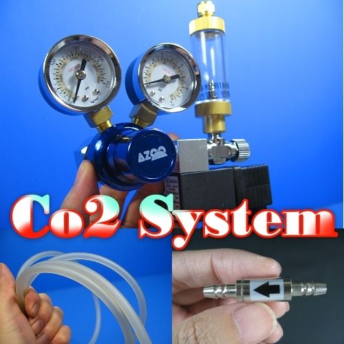 CO2 Pressure Regulator System   Magnetic Valve Solenoid  