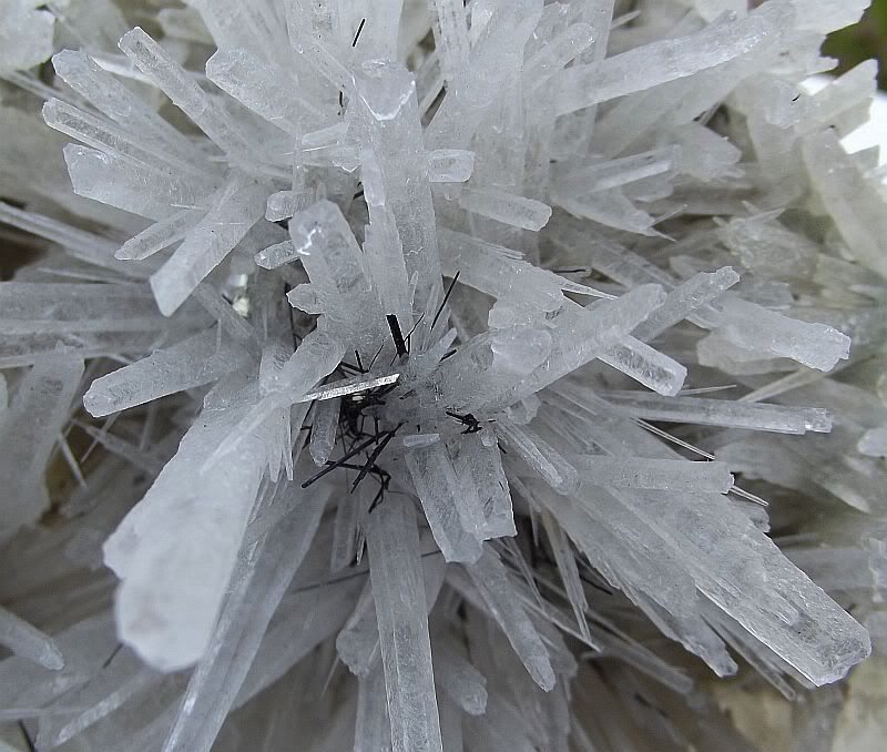 Quartz specimen w/Iron Pyrite, Stibnite, & Fluorite, Shang Bao 