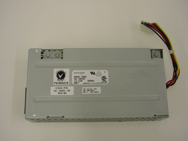 CISCO 2500 SERIES POWER SUPPLY 34 0625 02 NFN40 7632E  