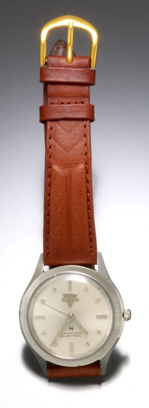 Hamilton Electric Stainless Wrist Watch With Trade Mark, C. 1960s 