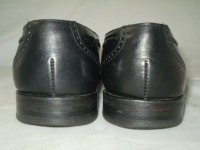 Bostonian Foot savers leather dress loafer black 9 B/AA  