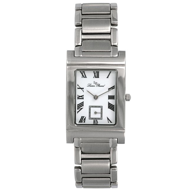 Lucien Piccard Mens Swiss Stainless Steel Watch 26780WH  