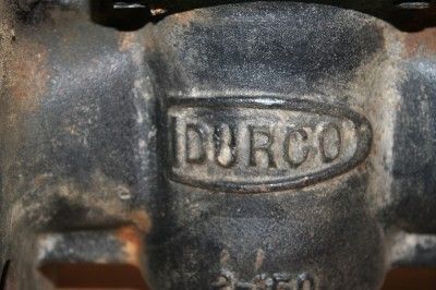 Durco Plug Valve F1G G 411 2 150lb #19216  