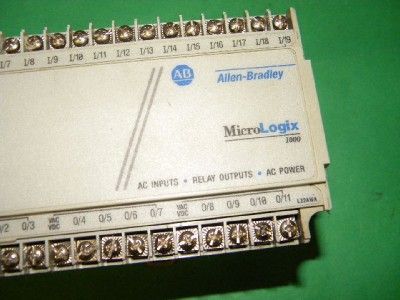 Allen Bradley 1761 L32AWA MicroLogix 1000   Series E  