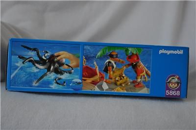 Sealed New NIB Playmobil Octopus Attack Pirate 5868  