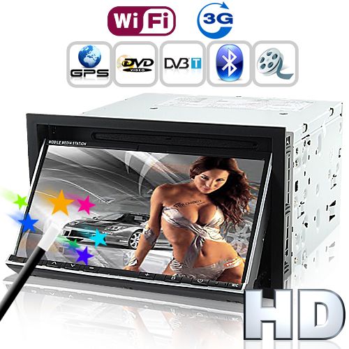 Road Emperor Car DVD, 3G Internet, 2DIN, GPS, DVB T  