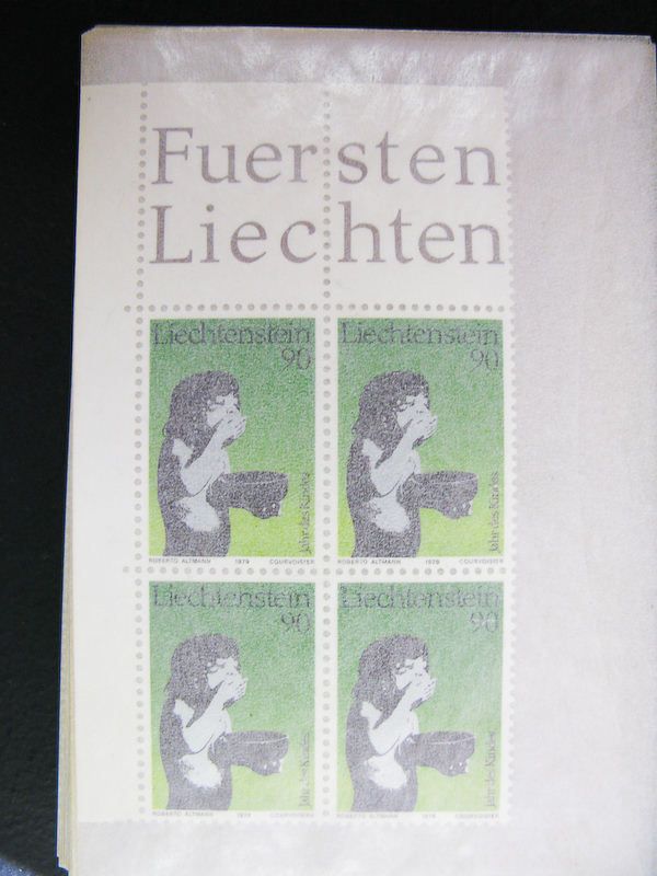 Liechtenstein Stamps 350 Mint NH Block Of 4 Collection  