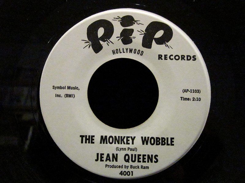 Jean Queens The Monkey Wobble PIP rare soul 45  