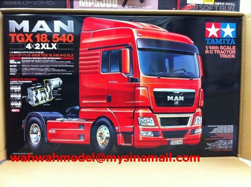 Tamiya 56329 1/14 RC MAN TGX 18.540 4x2 XLX  