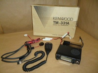 KENWOOOD TM 331A 220MHZ FM TRANSCEIVER  