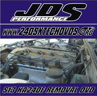 240sx SR20DET Swap DVD Video S13 S14 S15 Engine Motor Drift KA24DE RB 