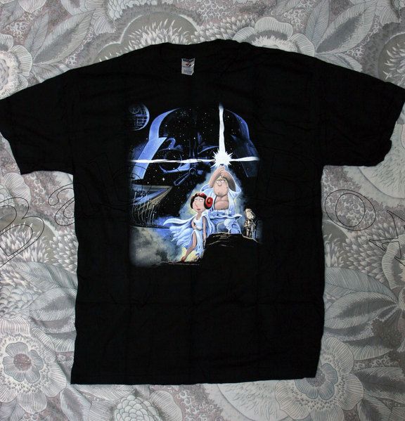 Family Guy BLUE HARVEST Starwars T Shirt  