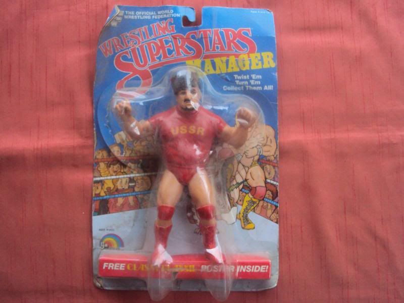 VINTAGE WWF LJN NIKOLAI VOLKOFF WRESTLING SUPERSTARS UNOPENED