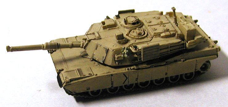 TANK FIGURE M1A1 plus ABRAMS Desert Scheme U.S. Army  