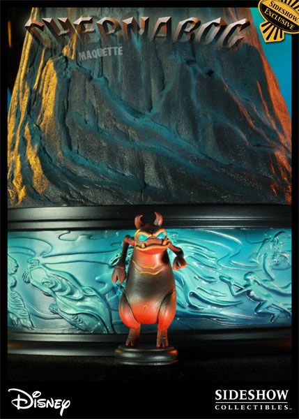 CHERNABOG MAQUETTE STATUE EXCLUSIVE SIDESHOW DISNEY  