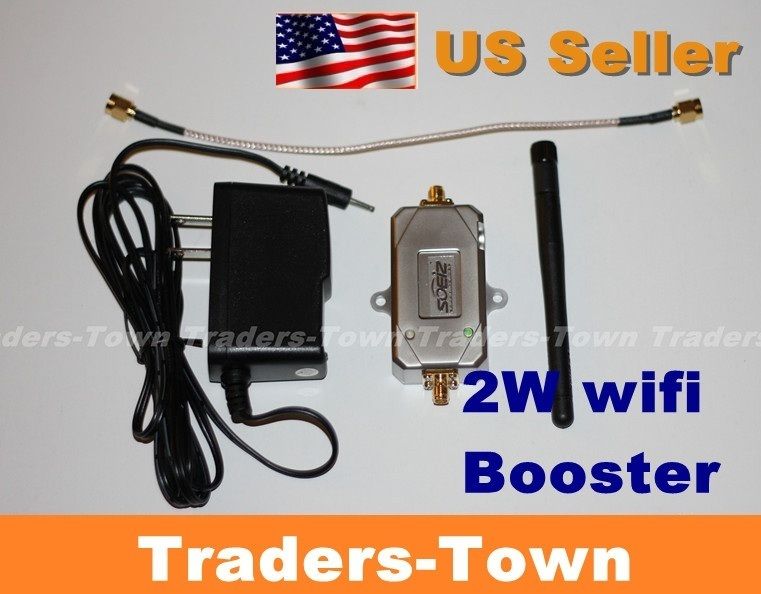 Stronger 2W/33DBm WiFi 802.11b/g Booster Amplifier  