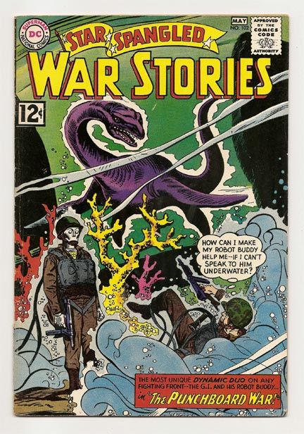 Star Spangled War Stories #102 GI Robot Dinosaur  C/S  