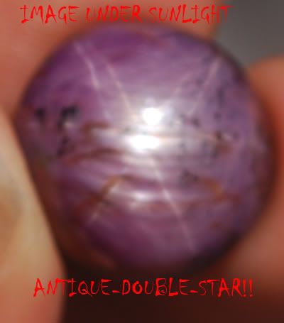 31.25 Ct NATURAL UNTREATED ANTIQUE DOUBLE STAR RUBY {VIDEO}  