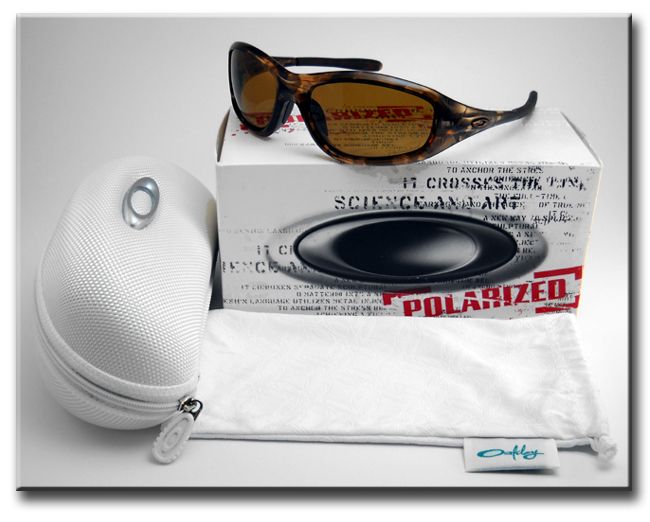 New $180 Retail   Oakley ENCOUNTER Polarized Sunglasses   Tortoise 