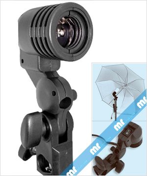 Photo Lamp Bulb Holder E27 Slave Flash Umbrella  