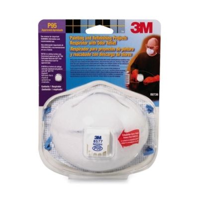 3m   8577PA1B   3M Odor Relief Respirator   3 Item Bundle 