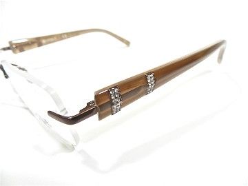 VOGUE EYEGLASSES 3714 B 811 DARK BROWN Rx OPTICAL NEW  