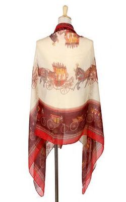 Carriage Cotton Shawl Scarf Wrap Stole Large size 67*43 inch  