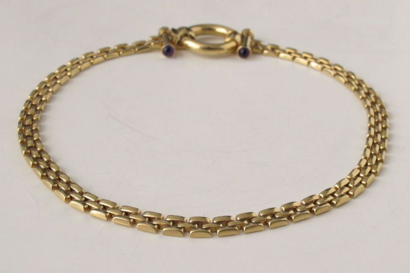 14K Italian Gold Choker Chain Necklace 1.6 t. oz.  