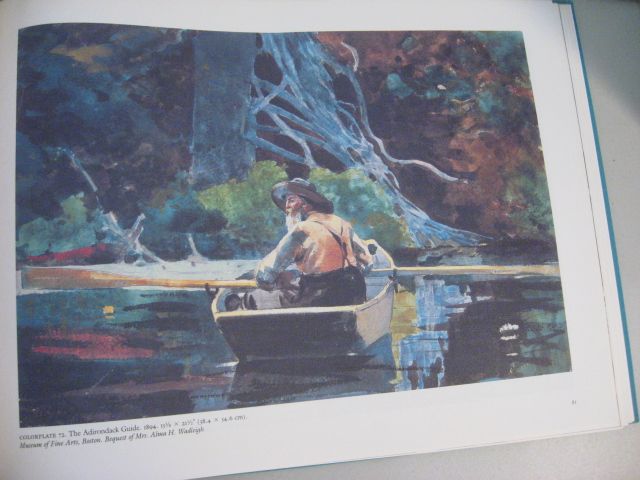 1991 WINSLOW HOMER WATERCOLORS FULL COLOR PAINTINGS  