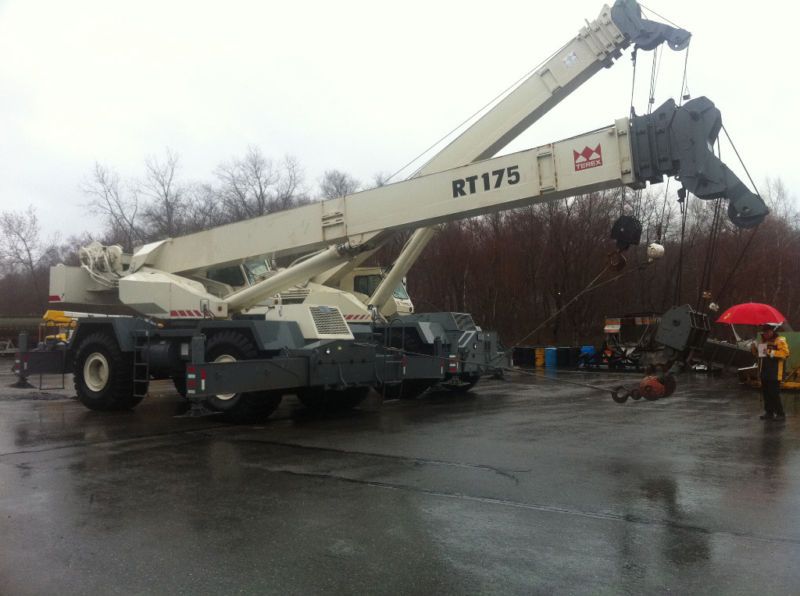 2002 Terex RT175   75 Ton Rough Terrain Crane  