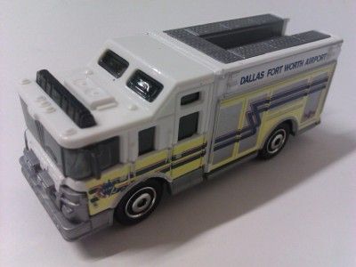 Matchbox Basic 2011 #51 HAZARD SQUAD White & Yellow MOC 035995307827 