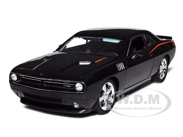 PLYMOUTH CUDA CONCEPT BLACK 6.1 HEMI 118  