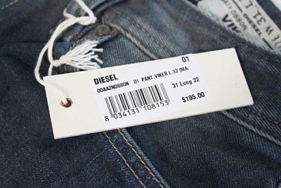 Diesel Mens Jeans Viker 0880N 100% Auth NEW  