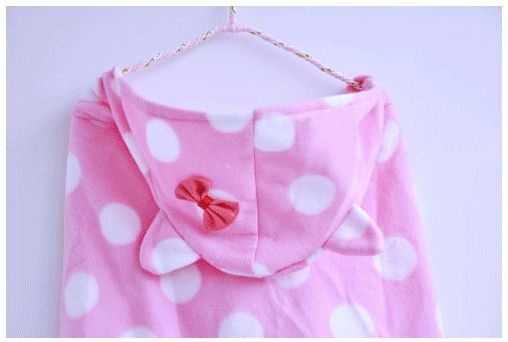 CUTE SLEEPWALKING DOLL COMFORTABLE CLOAK SHAWL CAPE/ HOME PAJAMAS 