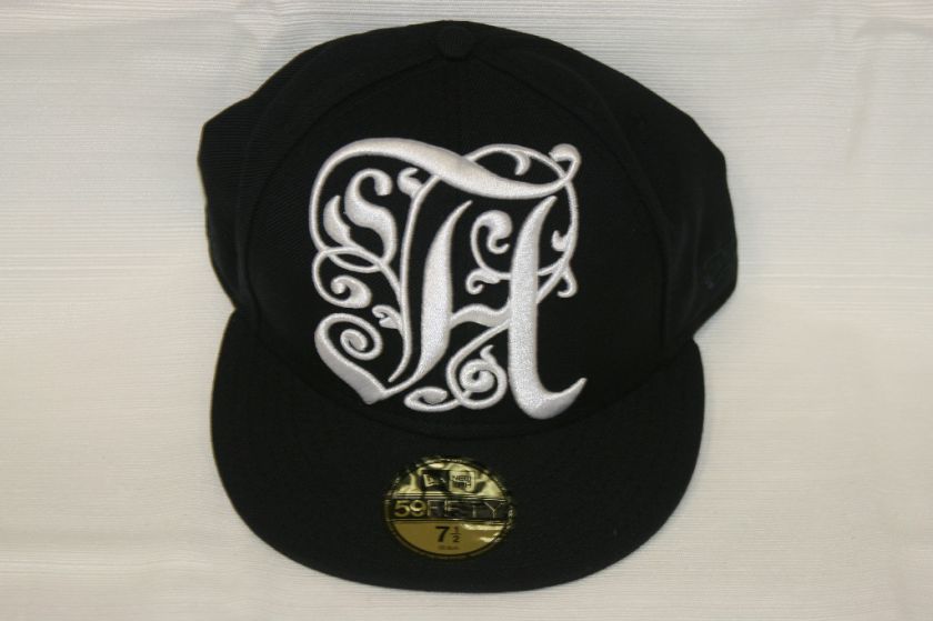 NEW ERA 5950 Alife Big Antique A Black & White 7 1/2  