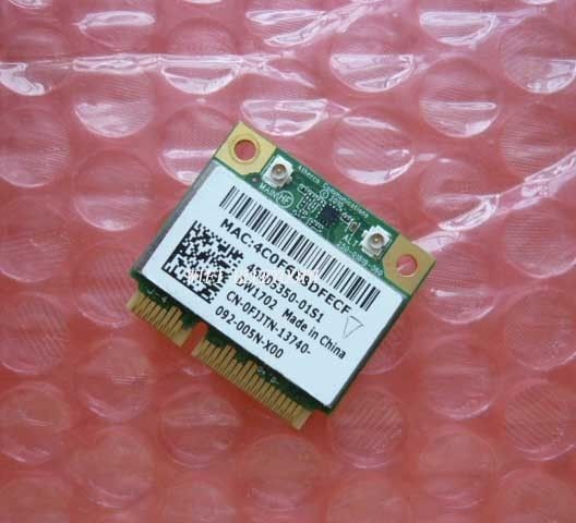 DELL DW1702 FJJTN Wireless wifi N & BT 3.0+HS Card fr VOSTRO v130 v131 