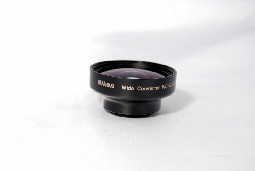 Nikon WC E24 0.66X wide angle Lens for coolpix mint  