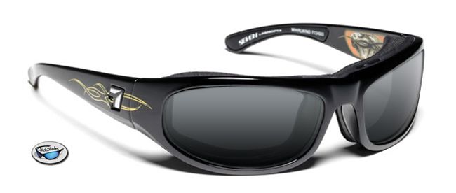 New $199 Panoptx 7EYE WHIRLWIND POLARIZED Riding Sunglasses   Limited 