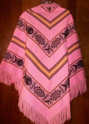 DESCRIPTION VTG ETHNIC FRINGE EMBROIDERED SCARF BOHO CAPE PONCHO 