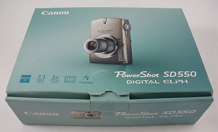 Canon PowerShot SD550 Digital ELPH 7.1 MP Camera AS IS dead pixel 