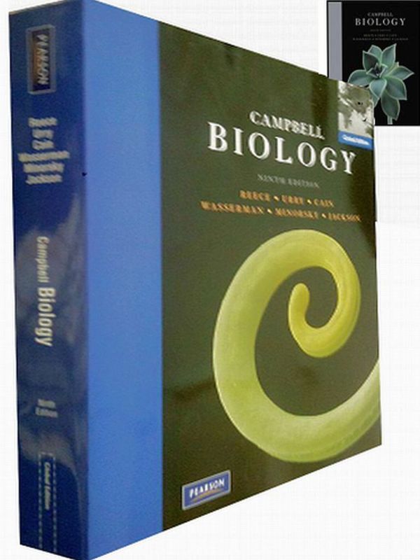 Campbell Biology by Jane B. Reece 9th Paperback Edition 9780321558237 