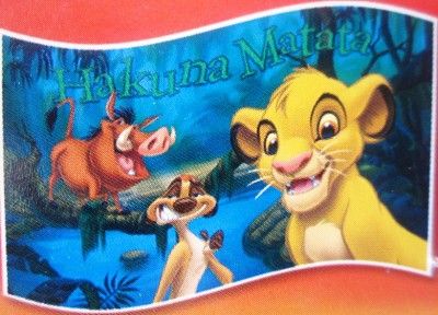 LION KING HAKUNA MATATA party 4 plastic BANNERS SIMBA  