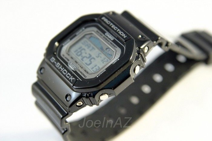 Casio G Shock GLIDE GLX5600 Moon Phase Tide Graph **Mint**  