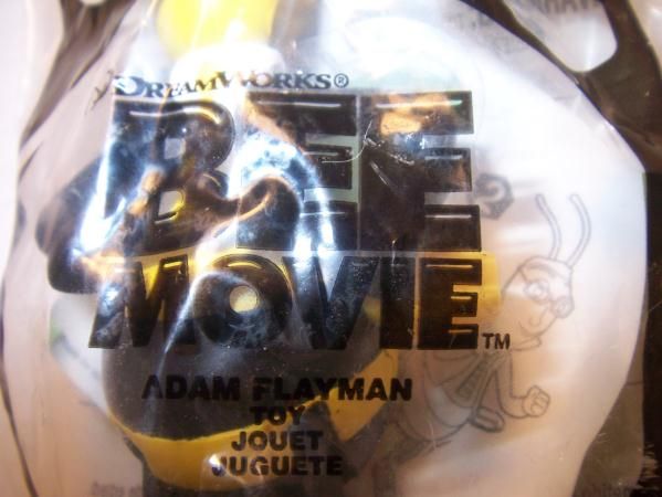 McDonalds Bee Movie Adam Flayman Happy Meal Toy NEW  