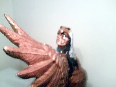 MAGNIFICENT HAND PAINTED EAGLE WARRIOR SPIRIT DANCER  