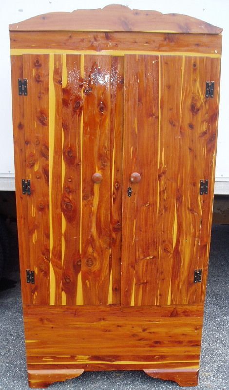 Door Solid Cedar Wardrobe  