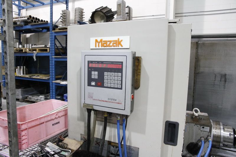 MAZAK VTC 16B CNC VMC VERTICAL MACHINING CENTER w/4TH AXIS INDEXER 