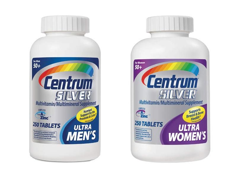 Centrum Silver Ultra MEN & WOMEN Vitamin 2 x 250 tb NEW  